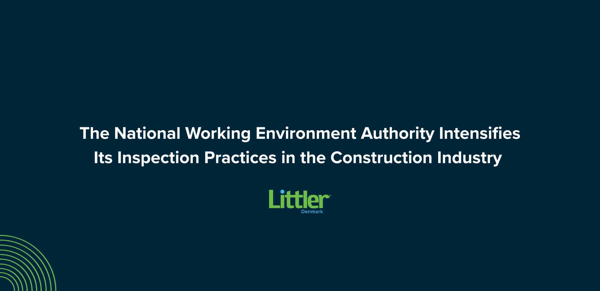 Flere tilsyn på vej: Arbejdstilsynets intensiverer deres tilsynspraksis i byggebranchen