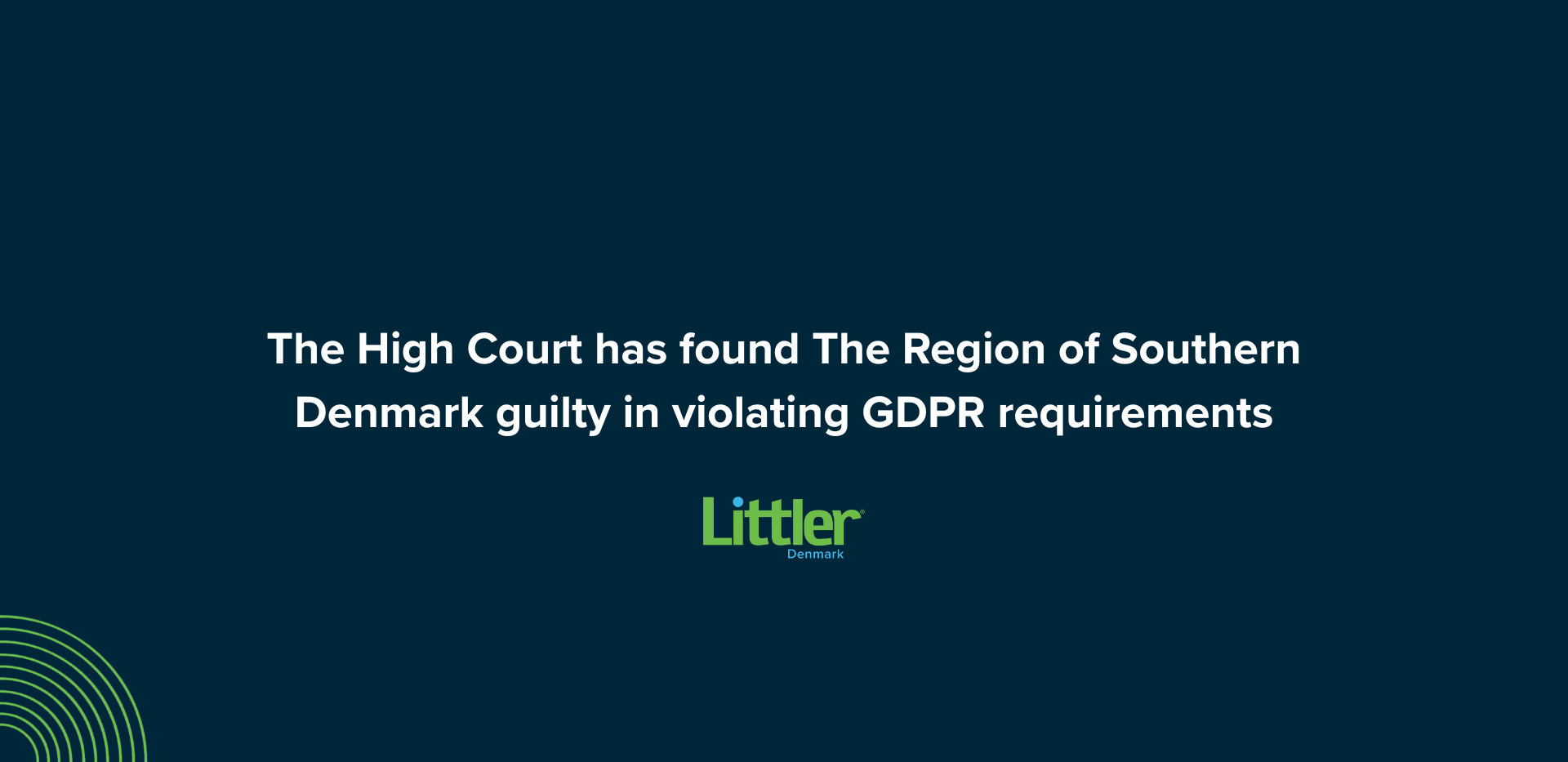 Manglende sikkerhedsforanstaltninger udløste GDPR-bøde